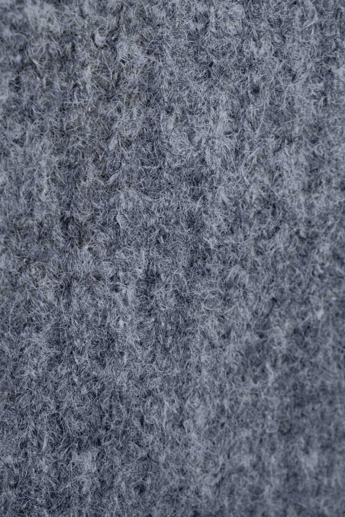 Pull doux gris chiné